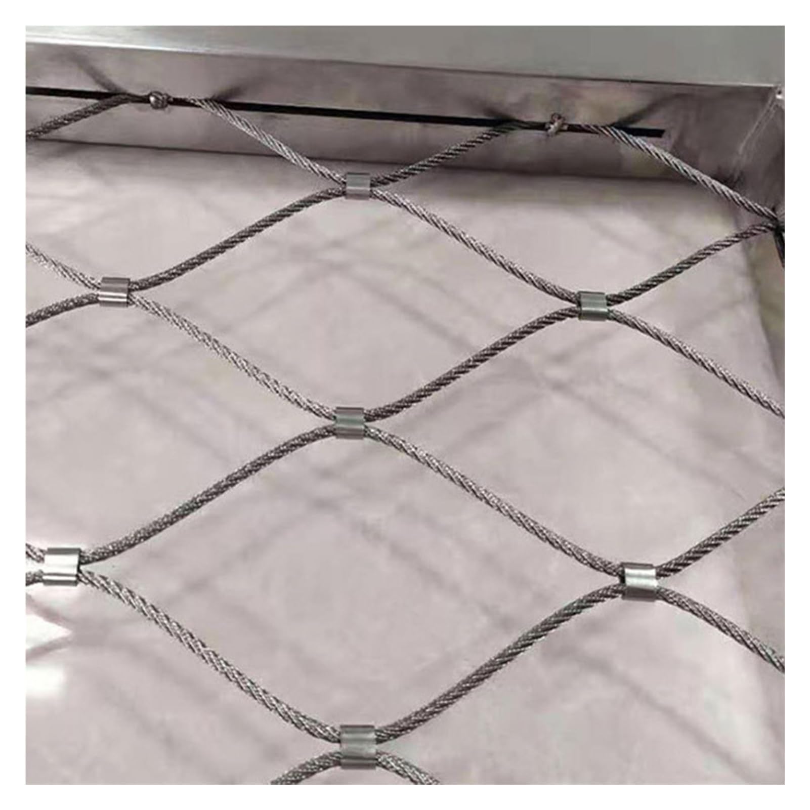 Malla de alambre flexible para decoración de jardín y gestión de cables