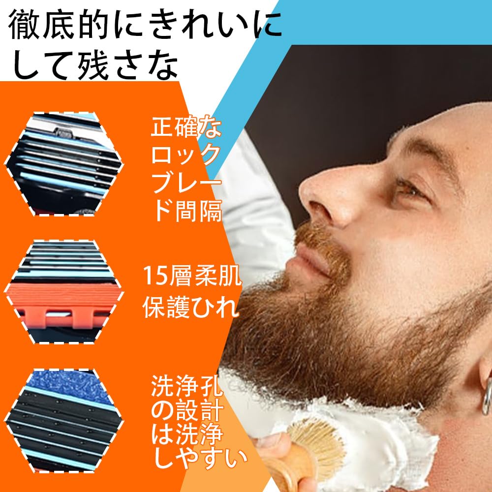 Amazon.co.jp: 【8個入り】ジレット フュージョン/プログライド 対応