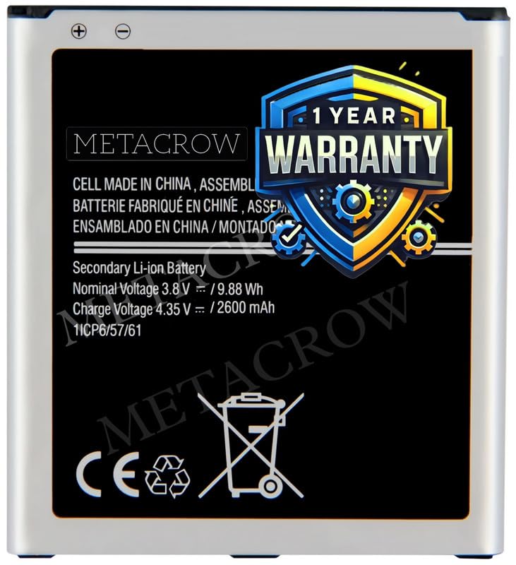 Image of Original EB-BG530CBN Battery Compatible for Samsung Galaxy J2 Pro (2018) SM-J250F Battery - (2600mAh) - 1 Year Warranty MC13