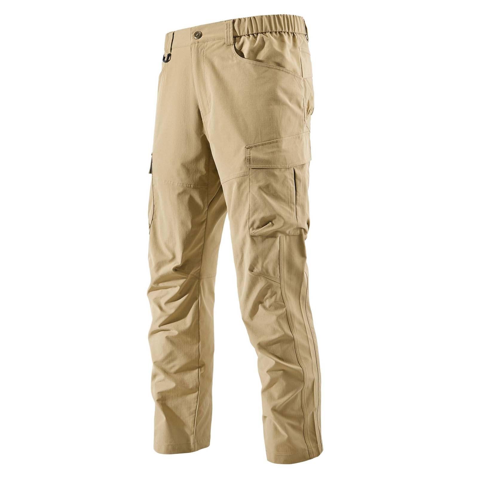 Pantalons De Randonnée Homme Pantalon De Randonnée Baggy Cargo Moto Imperméable VTT Travail Chaud Impermeable Tenue Multipoches Chantier Convertible Camouflage Durable Musculation Pluie 3XL Etanche
