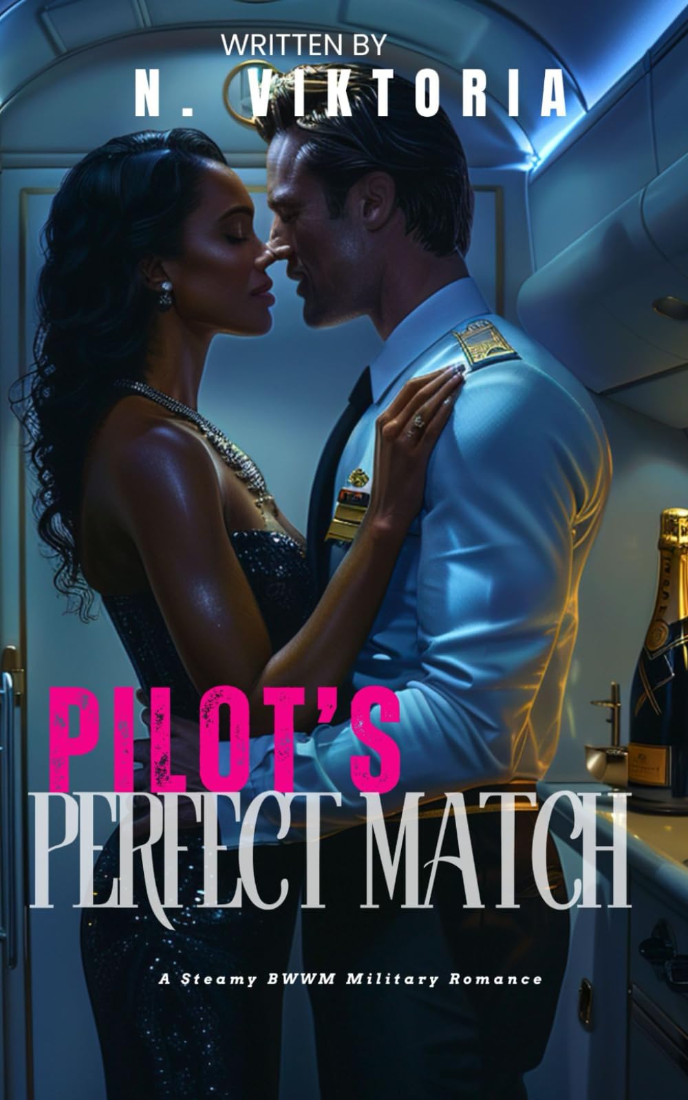 Pilot’s Perfect Match: A Steamy BWWM Interracial Multicultural Enemies to Lovers Standalone Workplace Aviation Military Romance (Love in Uniform)