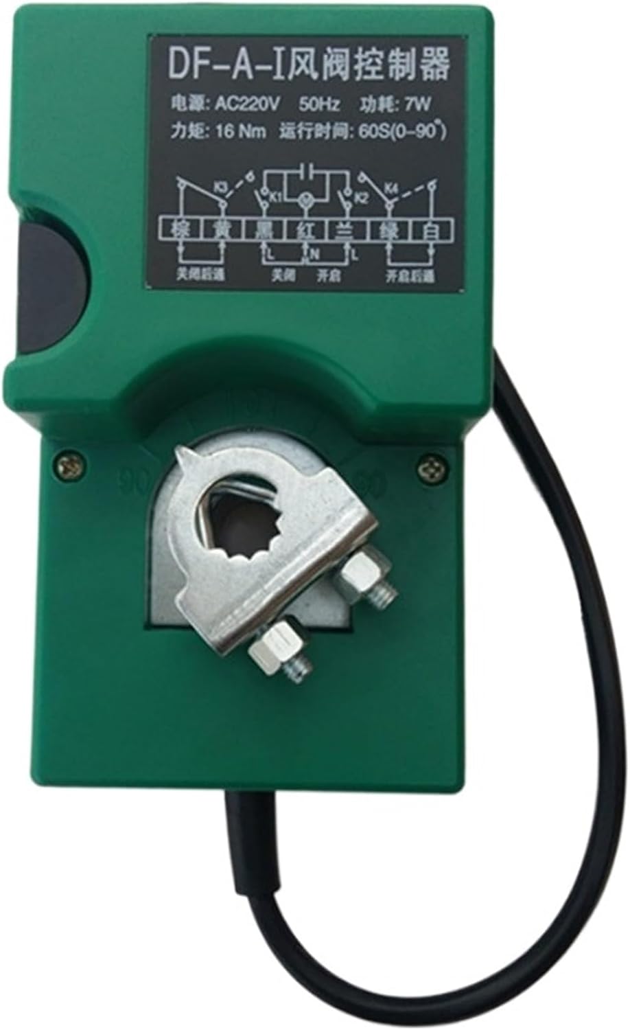 DF-A-I electric air valve actuator 220v/24v common plate regulating air valve controller air valve controller(AC 220V)