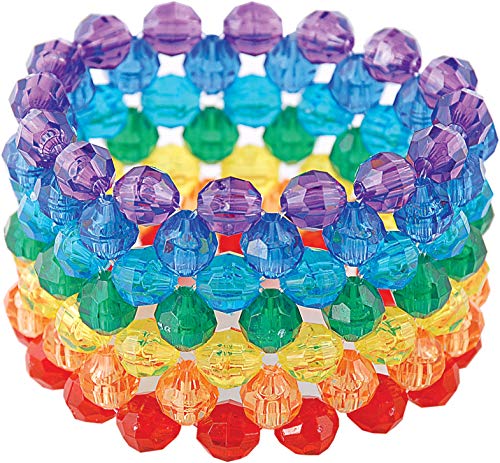 The Beadery 8mm Faceted Bead, 900-Piece, Multi, Small2