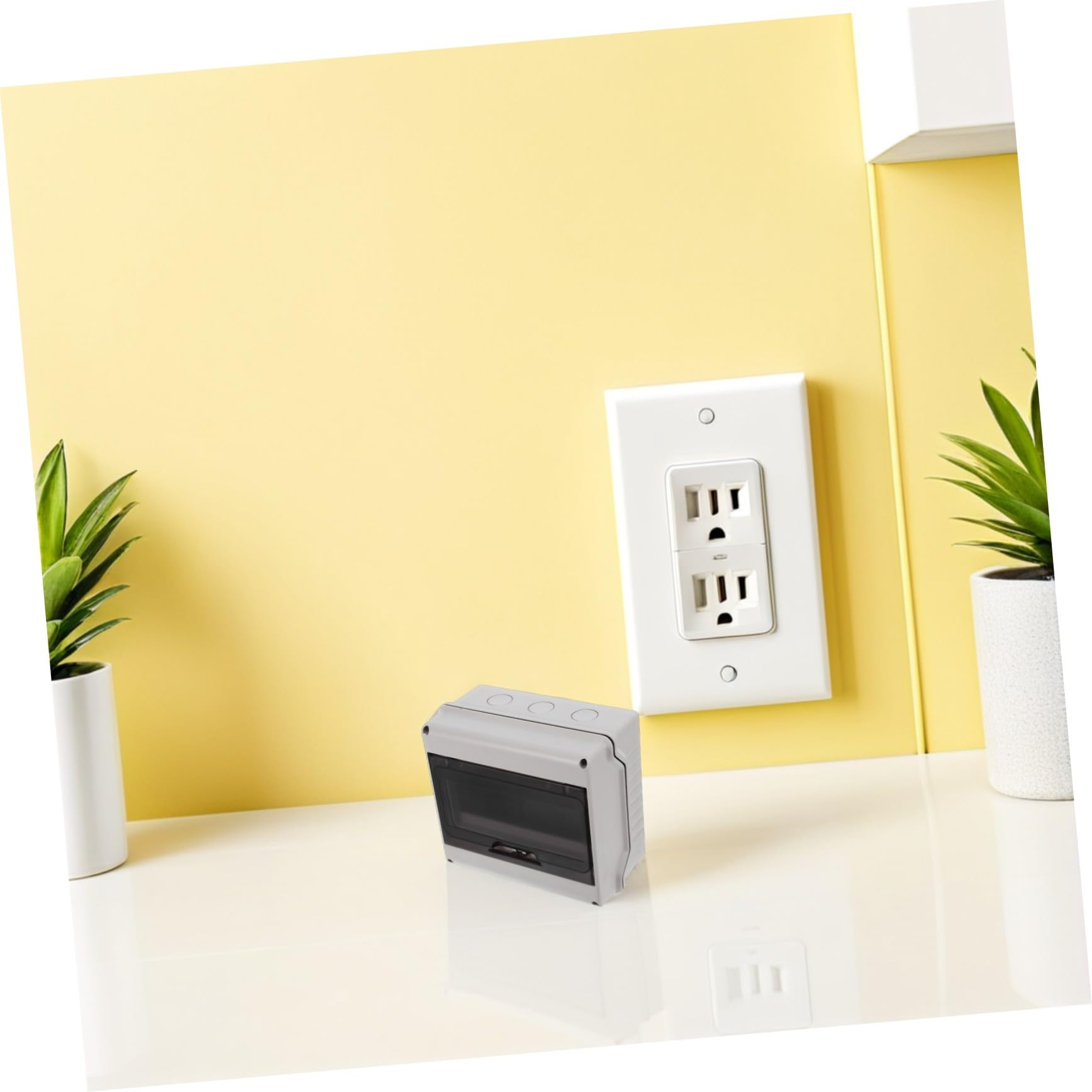 Lot De 2 Boîtes De Distribution Électrique Étanches Boîtiers De Protection Boîtiers Électriques Étanches Extérieurs