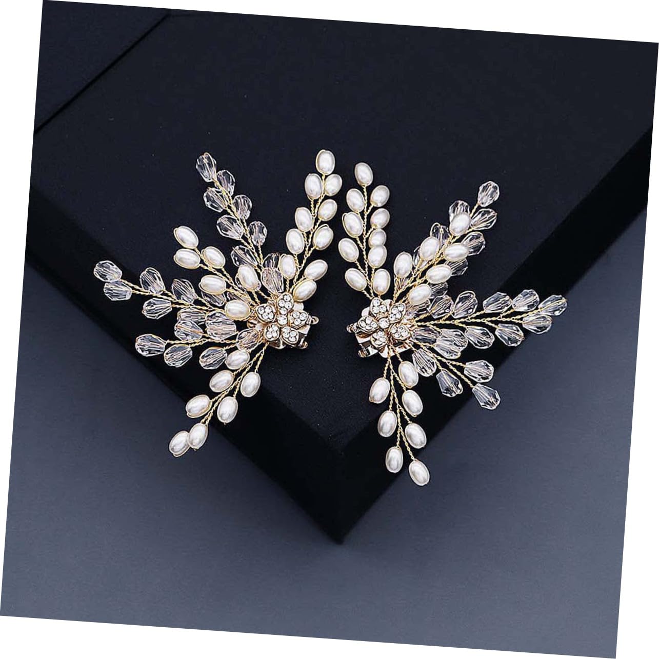SOIMISS 3paia Eleganti Fibbia Per Scarpe Con Perle Decorativa Fibbia Rimovibile Per Scarpe Sposa Accessorio Di Stile Per Cerimonie e Eventi