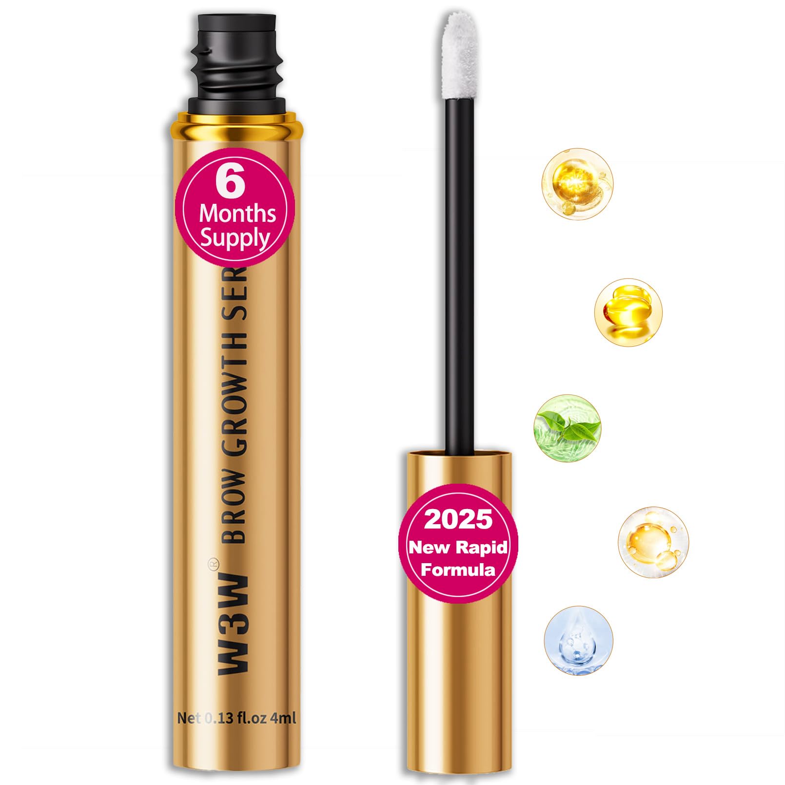 Eyebrow Growth Serum,2025 Upgraded ，Rapid Eyebrow Growth Serum for Stronger,Healthier Eyebrows(Upgraded Brow Surem)