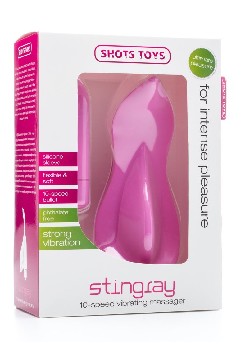 Shots Toys Stingray Vibrator Pink : Amazon.co.uk: Health & Personal Care