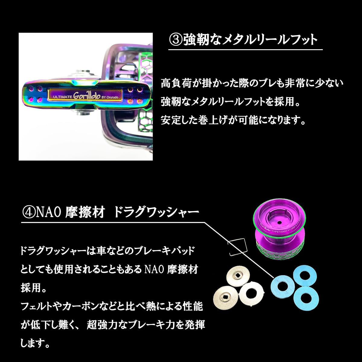 Amazon | オルルド釣具 スピニングリール ULTIMATE Gorildo