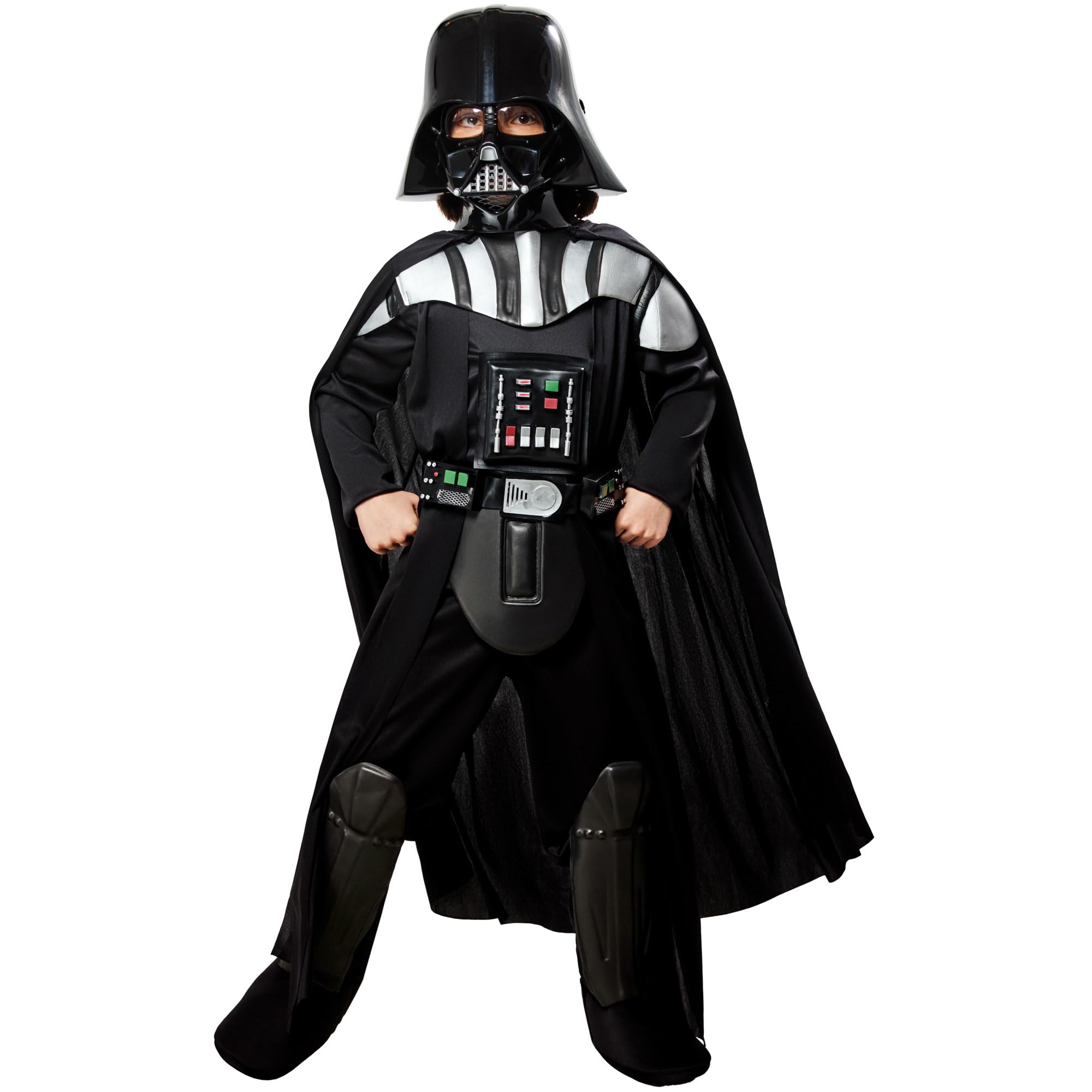 Rubie's Official Star Wars Deluxe Darth Vader Child Costume, Kids Fancy Dress