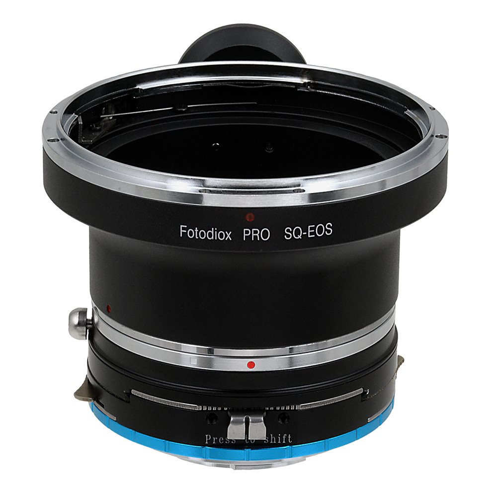 Fotodiox Pro Lens Mount Shift Adapter Bronica SQ (SQ-A, SQ-Am, SQ-Ai, SQ-B) Mount Lenses to Fujifilm X-Series Mirrorless Camera Adapter - fits X-Mount Camera Bodies such as X-Pro1, X-E1, X-M1, X-A1, X-E2, X-T1