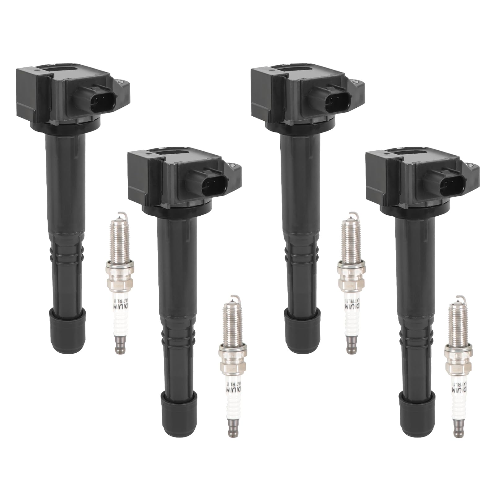 DICMIC Set of 4 Ignition Coil Pack & Spark Plug Compatible with Acura ILX TLX Honda Accord CR-V L4 2.4L Replace# UF712, GN10732, C-867, 305205A2A01, 36-8259-image-13