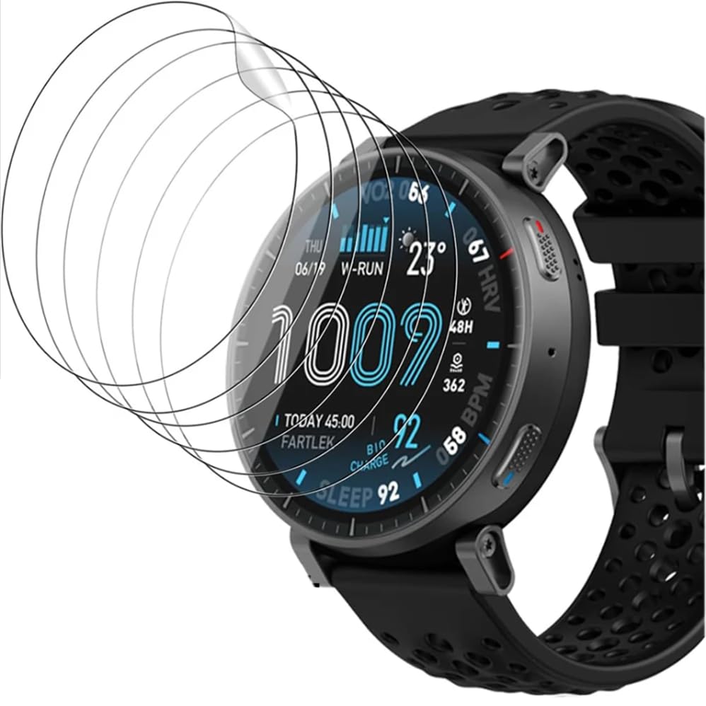Renwox 5pcs Hydrogelfolie Displayschutz für Amazfit Active M