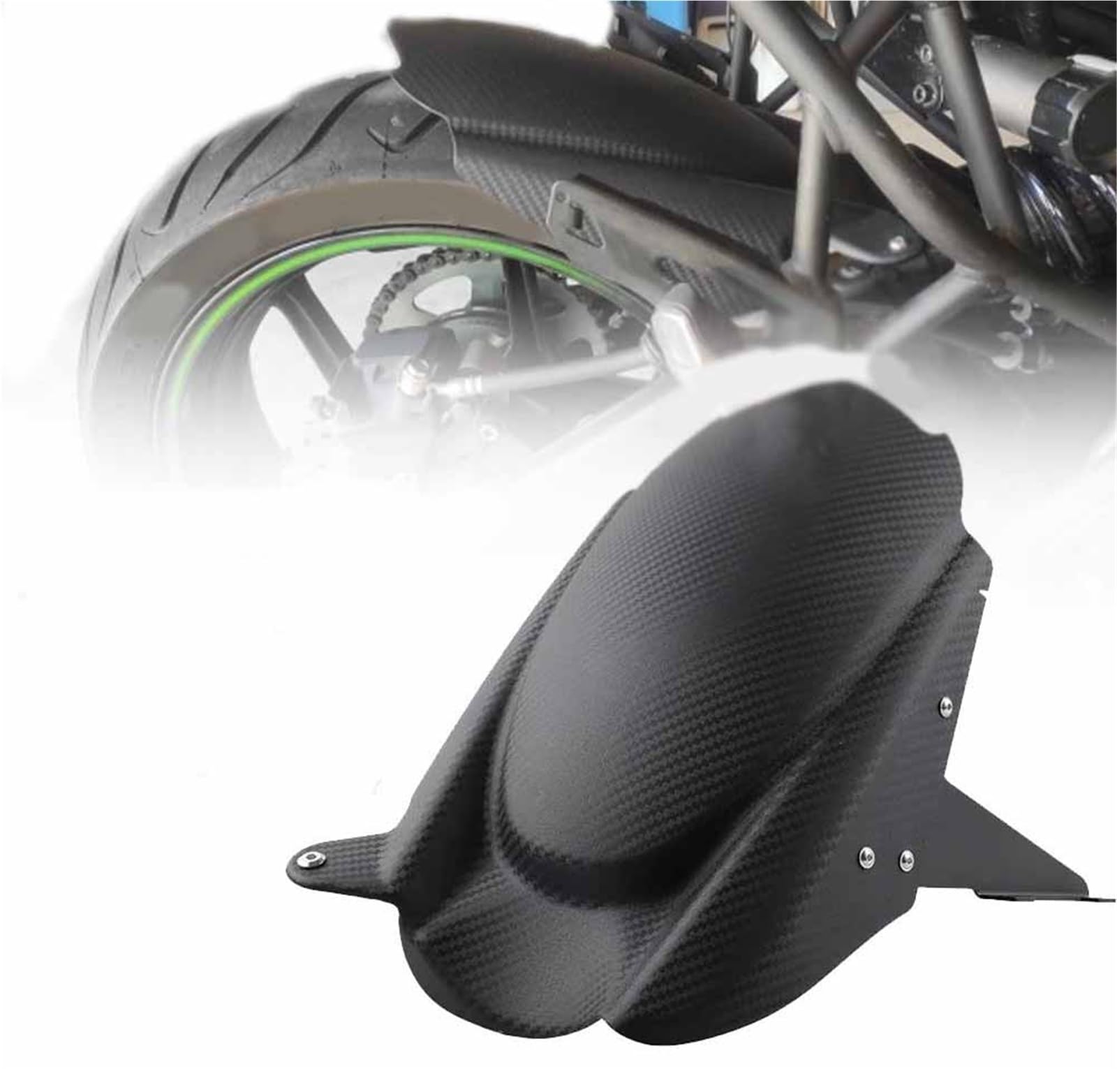 Per Kawasaki Per Versys 650 KLE650 2007 2008 2009 2010 2011 2012 2013 2014 2015-2024 Ruota Posteriore Del Motociclo Parafango Splash Guard