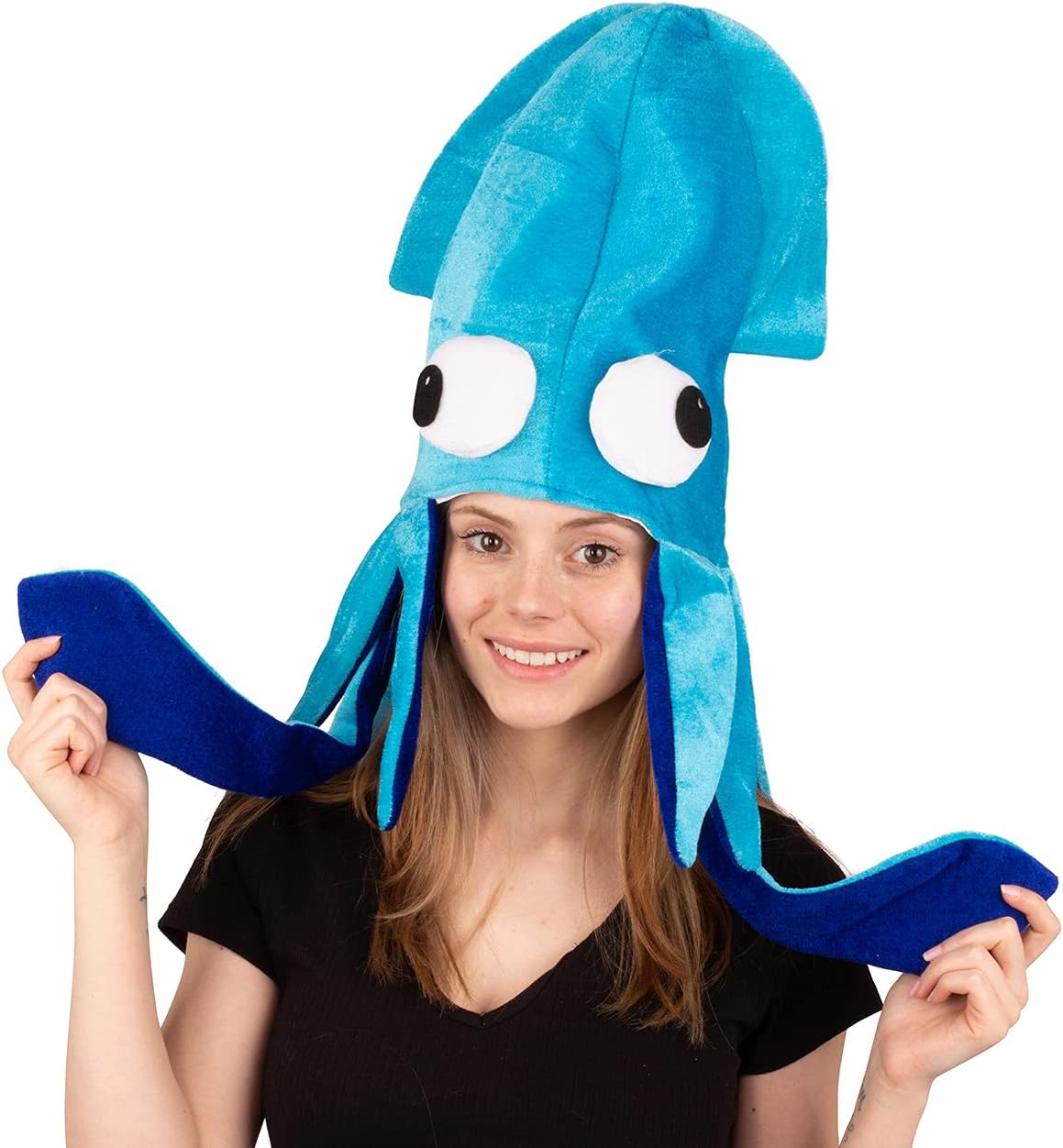 Funny Party Hats Squid Hat - Funny Fun and Crazy Hats in Many Styles - Image 2