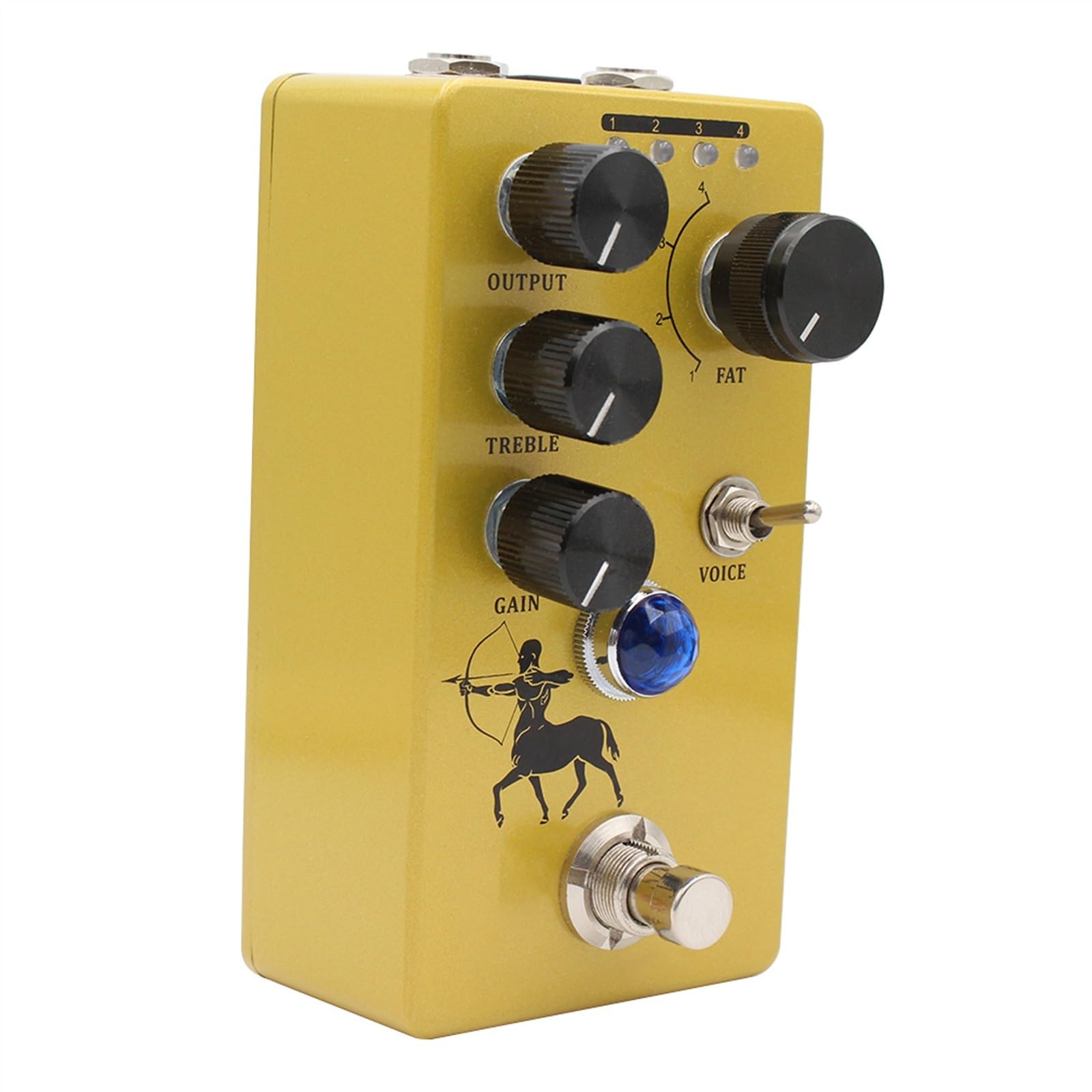 efekty gitarowe Pedał gitary High Gain Distortion Overdrive Efekty do gitary elektrycznej 4 tryby do akcesoriów do gitary basowej
