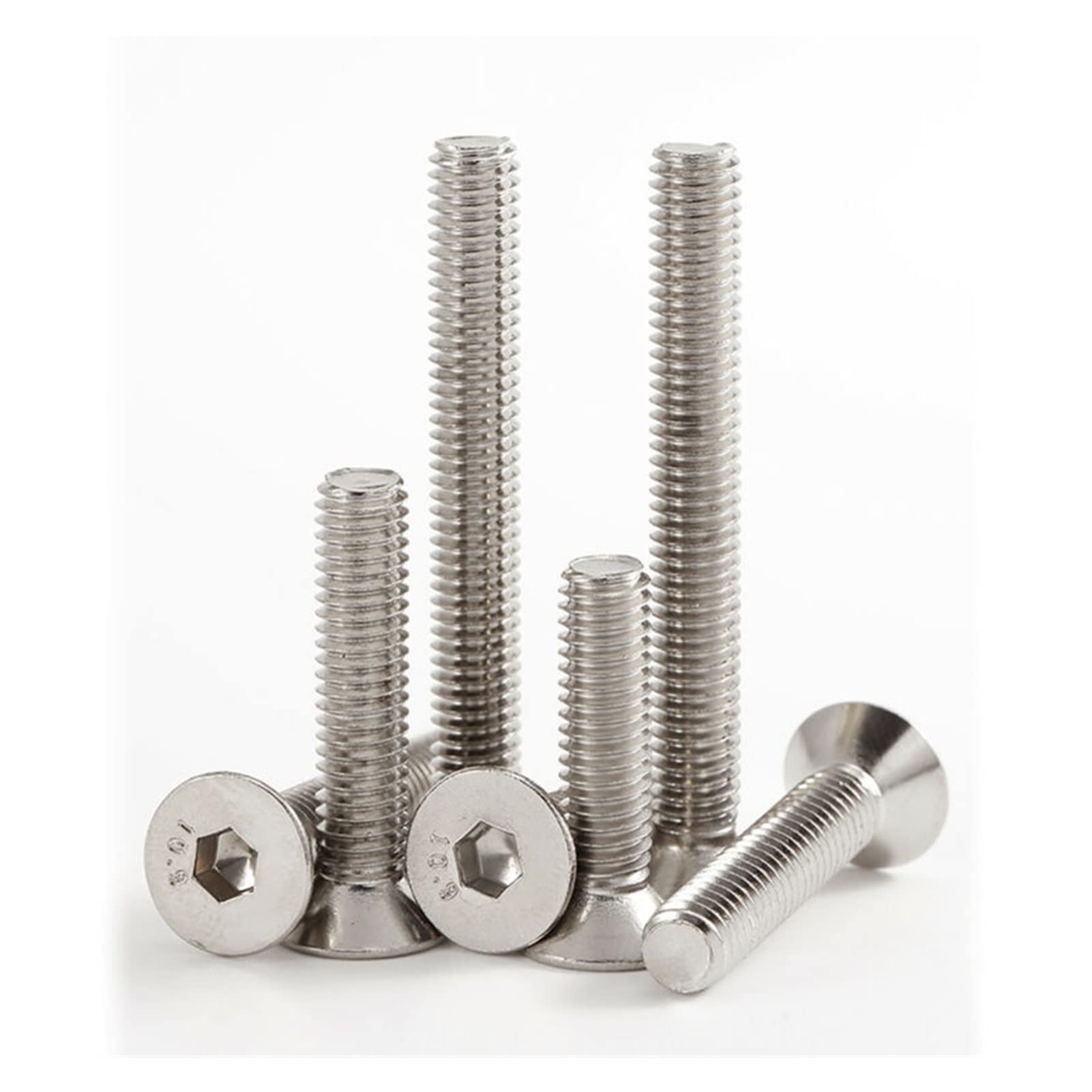 Viti A Testa Esagonale Per Legno A2 Acciaio Inox | M5 M6 M8 M10 | Bulloni Pullman