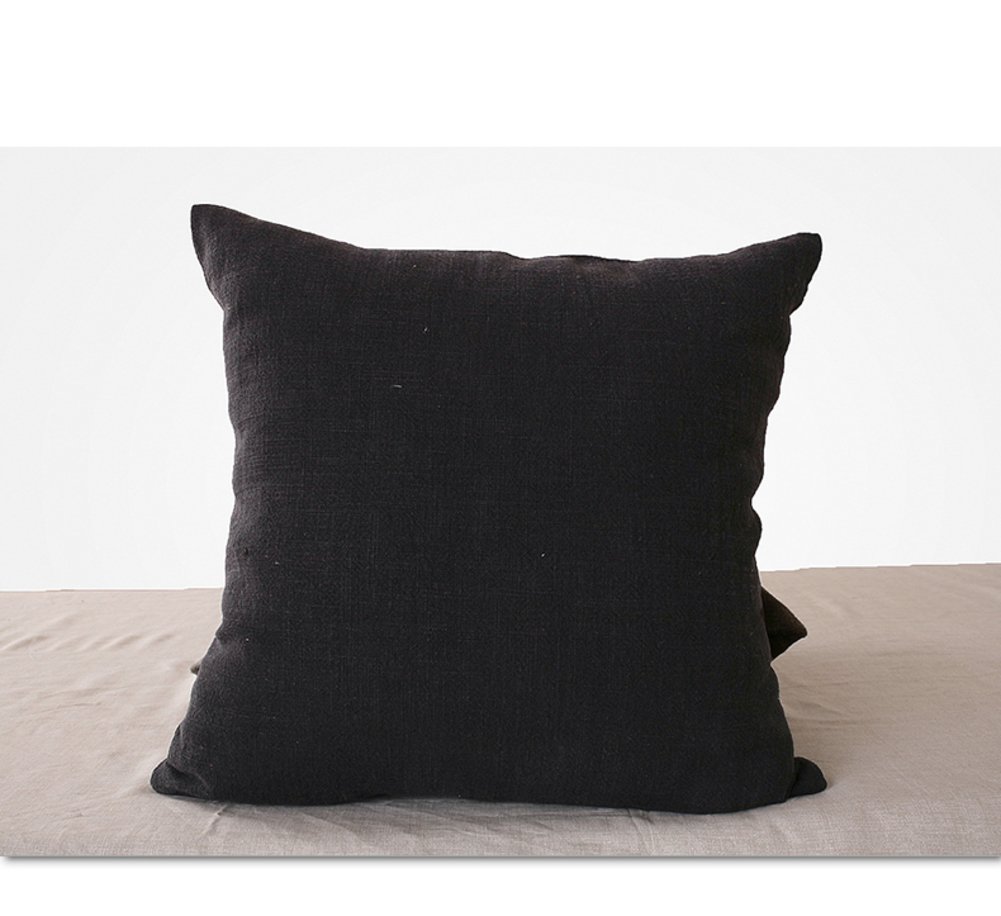 Oreiller coton 65x65 couleur sable avec soutien cervical flexible