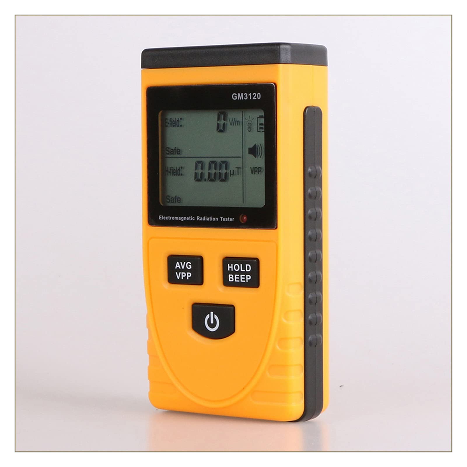 Licznik Geigera, RZ. Promieniowanie elektromagnetyczne Dozymetr Detektor Tester EMF Miernik Handheld Portable Geiger Counter Elektryczny tester emisji pola(GM3120-whitebox)