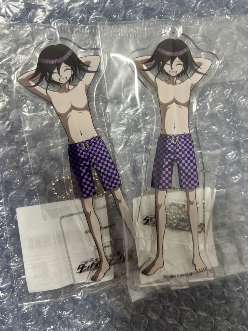 ダンガンロンパ 王馬 水着 2枚重ね アクリルスタンド Amazon.co.jp: ダンロン 王馬小吉 マルイ アクリルスタンド 2つセット
