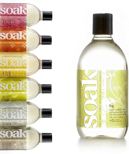 Miniatura 10 de Soak Jabón de lavandería  Detergente para lavado de manos derivado de plantas, sin enjuague, 12 onzas líquidas, 75+ lavados (Yuzu)
