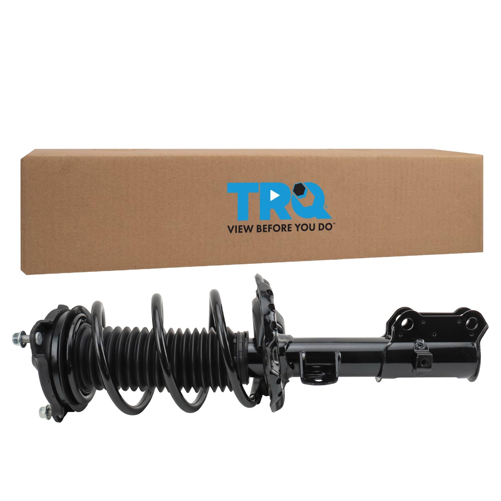 TRQ Front Right Complete Strut & Coil Spring Assembly Passenger Side Compatible with 2017-2019 Hyundai Elantra