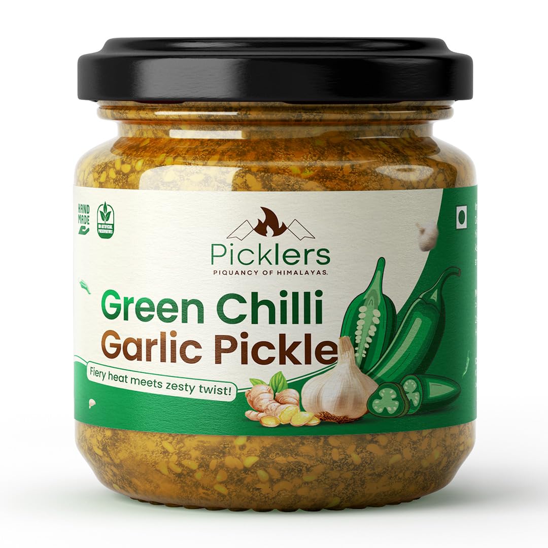 See full amazon price history chart for Picklers - Green Chilli Pickle Homemade | Chamba Chukh |No artificical preservatives | Traditional Himachali Recipe | Hari Mirchi achar |No artifical preservatives | Green Chilli Achar | 200 gm Picklers - Green Chilli Pickle Homemade | Chamba Chukh |No artificical preservatives | Traditional Himachali Recipe | Hari Mirchi achar |No artifical preservatives | Green Chilli Achar | 200 gm (B0DCPQ88TZ) Amazon Price History, Amazon Price Tracker