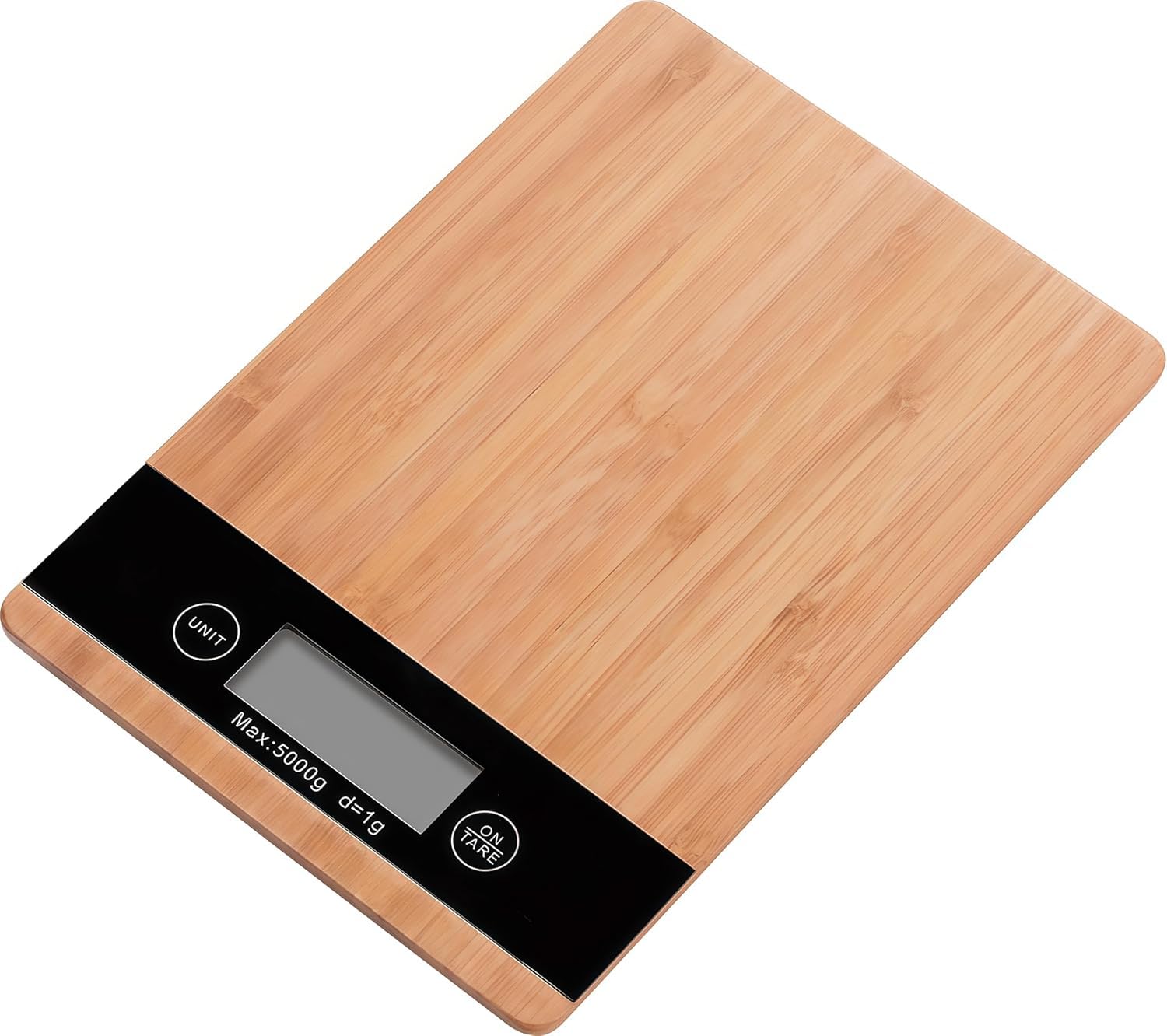 Digital Kitchen Scale for Home (5Kg) | Weight Scale for Food & Kitchen Weighing Machine | 1g Accuracy with Tare, Multiple Weighing Modes & Overload Indicator, LCD Display (Rectangular)-image-0