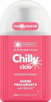 Chilly Anti Odor Intimate Cleanser Cycle Gel with Purifying Formula, 200ml