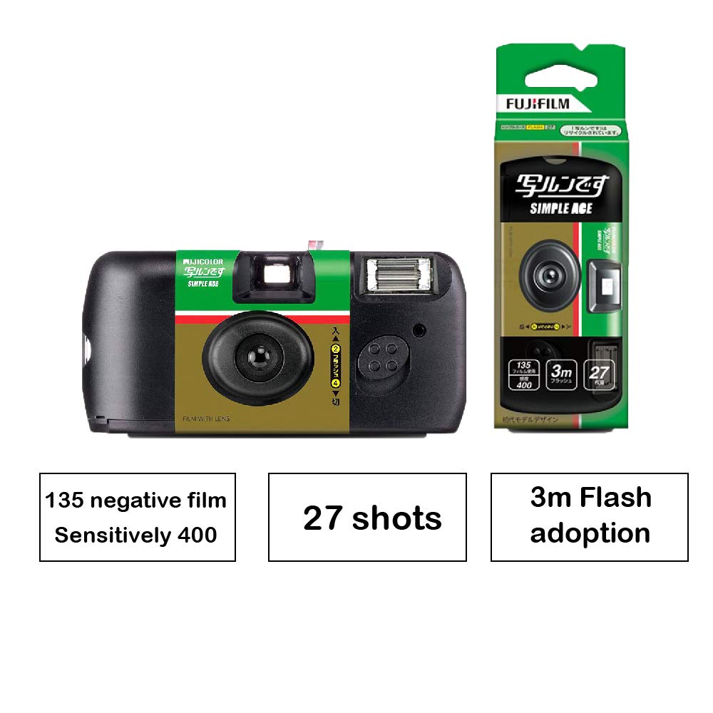 Fujifilm Simple ACE Disposable Camera ISO 400 | Disposable 35mm