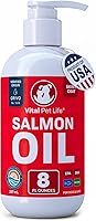 Vista 9 de Aceite de salmón para perros y gatos – Piel y pelaje saludables, aceite de pescado, Omega 3 EPA DHA, suplemento alimenticio líquido para mascotas