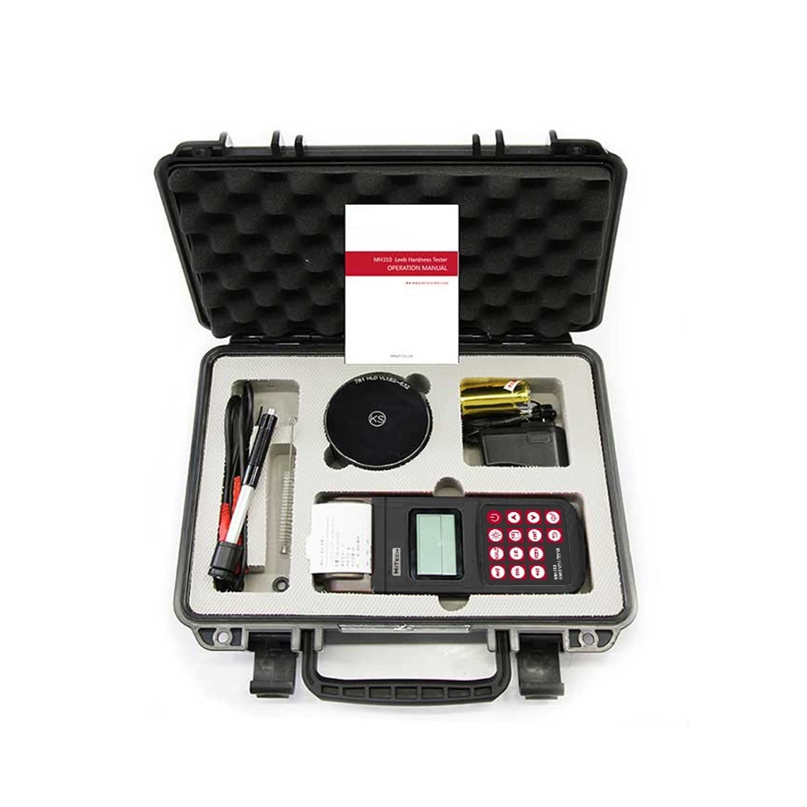 Mthckxjbsuz One Color Hardness Tester, Digital Portable Leeb Hardness Tester Mh310