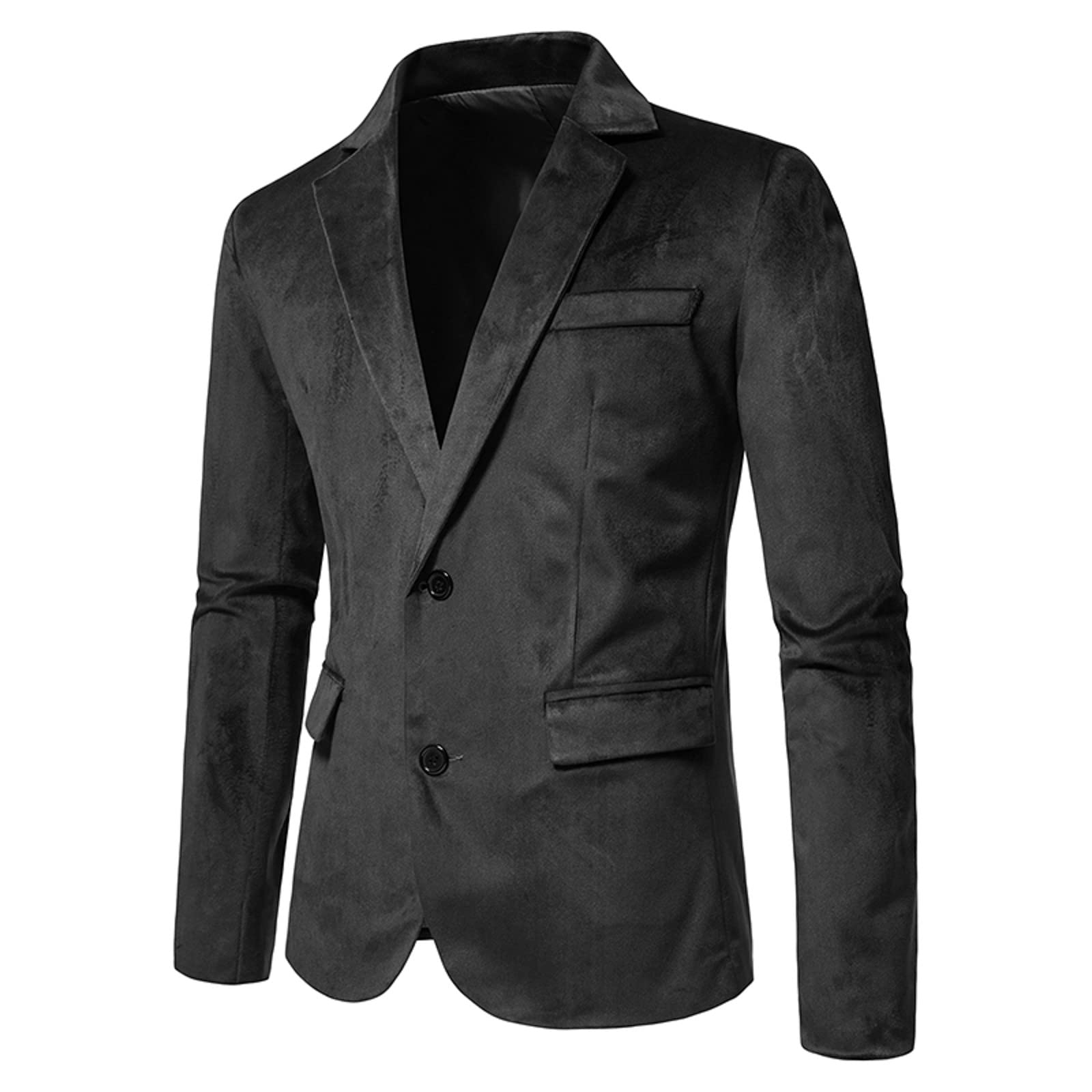 Genérico Chaqueta Americana Hombre Fiesta,Vestido De Novia De Traje De Abrigo De 2 Botones con Cuello En V Europeo Y Americano para Hombre