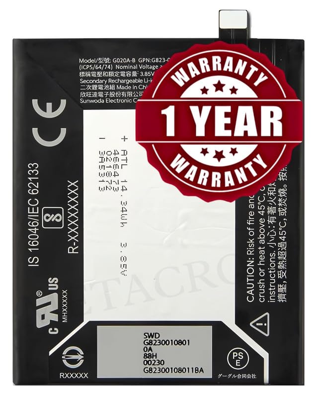 Image of Original G020A-B Battery Compatible for Google Pixel 3a XL - (3700mAh) - 1 Year Warranty JK1