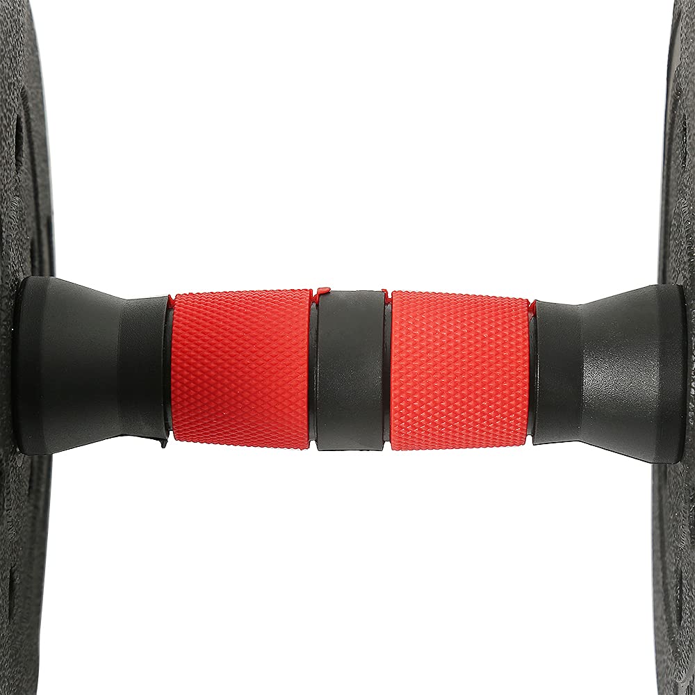 2er Hantelset 20kg,Kurzhantel Set mit 2 Kurzhanteln,Hantelset professionell Dumbbell mit Verbindungsstahlrohr Gewichten,Verstellbarer Hantelhebel