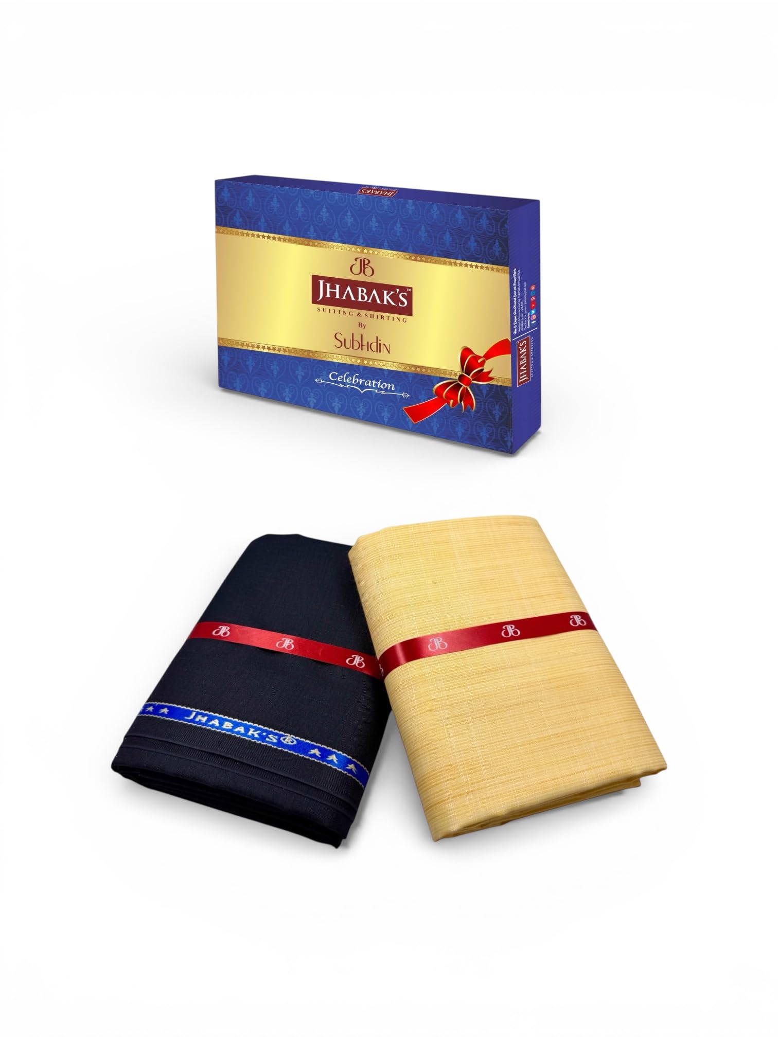jhabak's Untitched Shirt and Trouser Fabric- Cotton Blend Material - 2.25m Shirt Cloth- 1.20m Pant Piece-picture-6