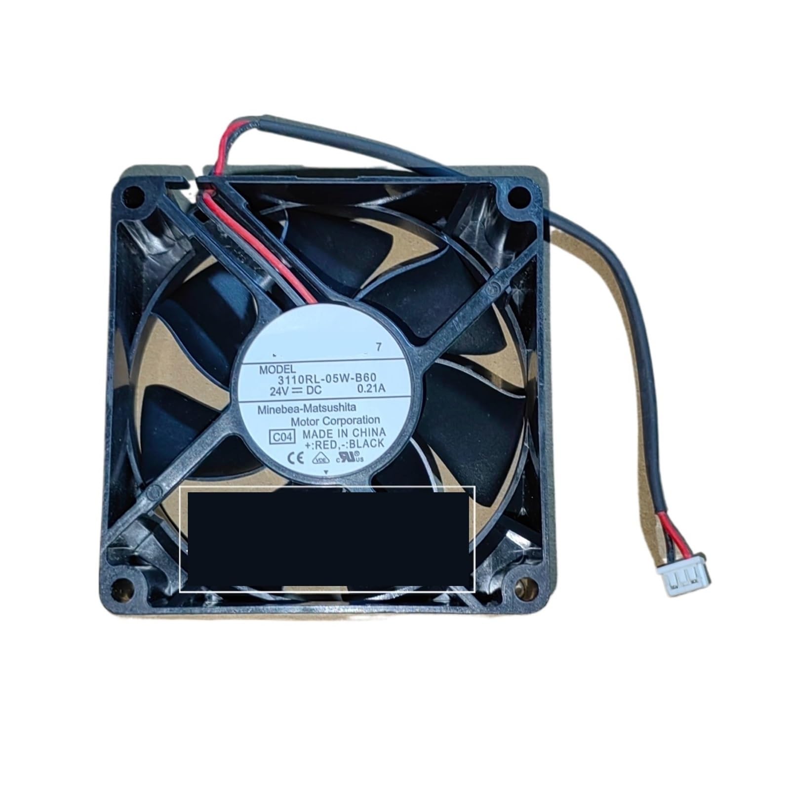TYHUJKKL 3110RL-05W-B60 24V 0.21A 8025 two-wire cooling fan