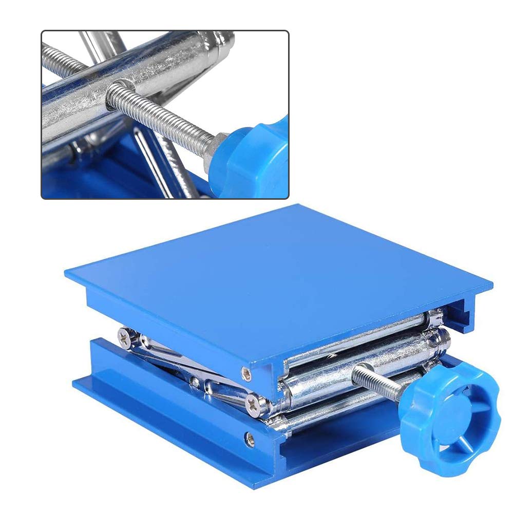 100 X100mm Aluminium Oxide LabLift Lifting Platforms Stand Lab Rack Lifting Table