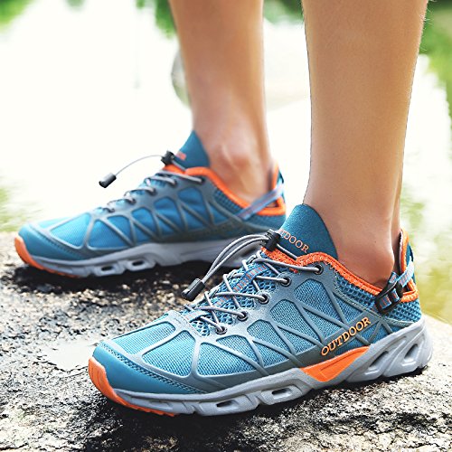 Men's Water Shoes Quick Drying Sports Aqua Shoes Hiking Water Shoes for Men Women Beach Aqua Swim Walking Shoes4