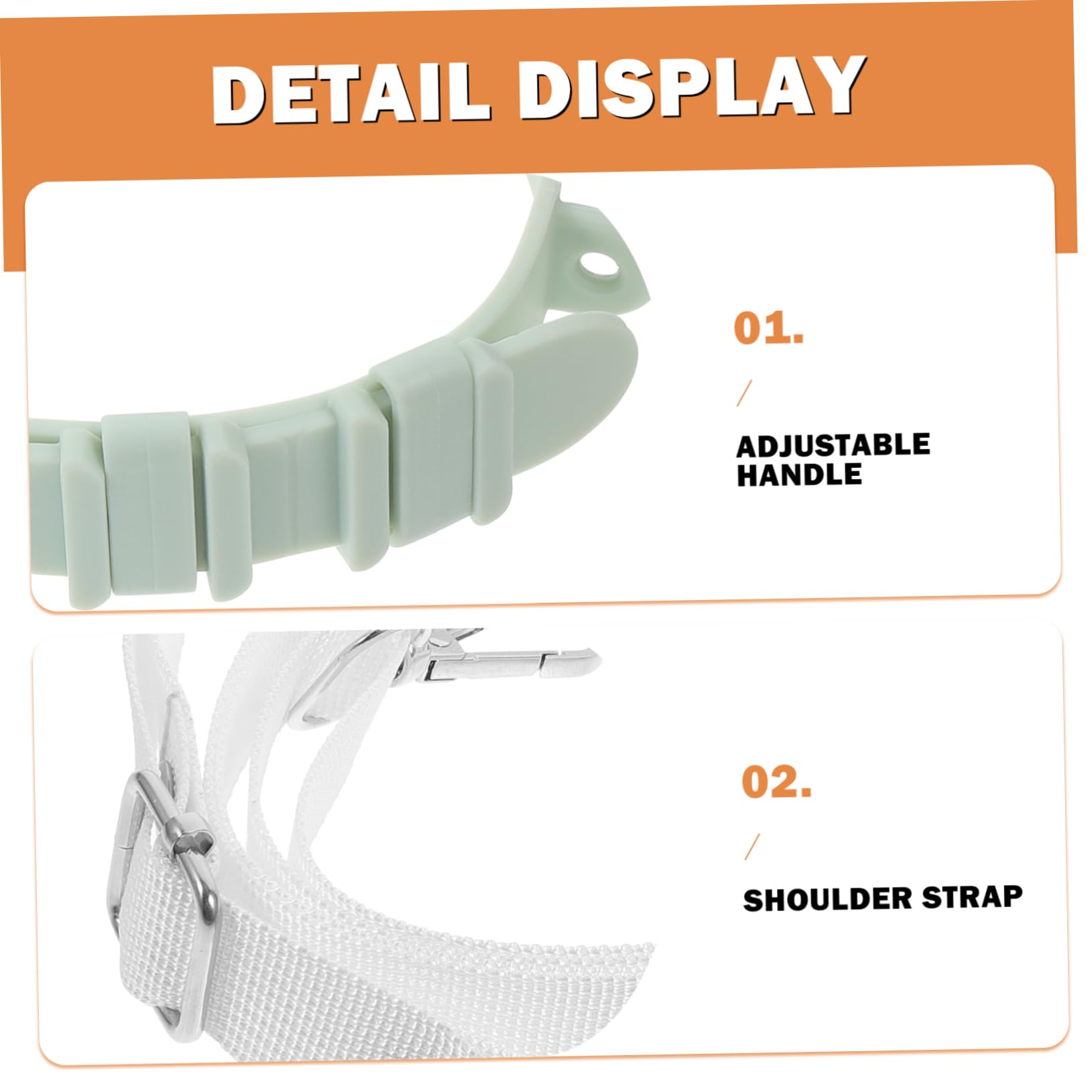 INOOMP 5pièces Sangle De Transport pour Bouteille Eau Support De Gourde pour Randonnée Et Camping avec Bandoulière Ajustable