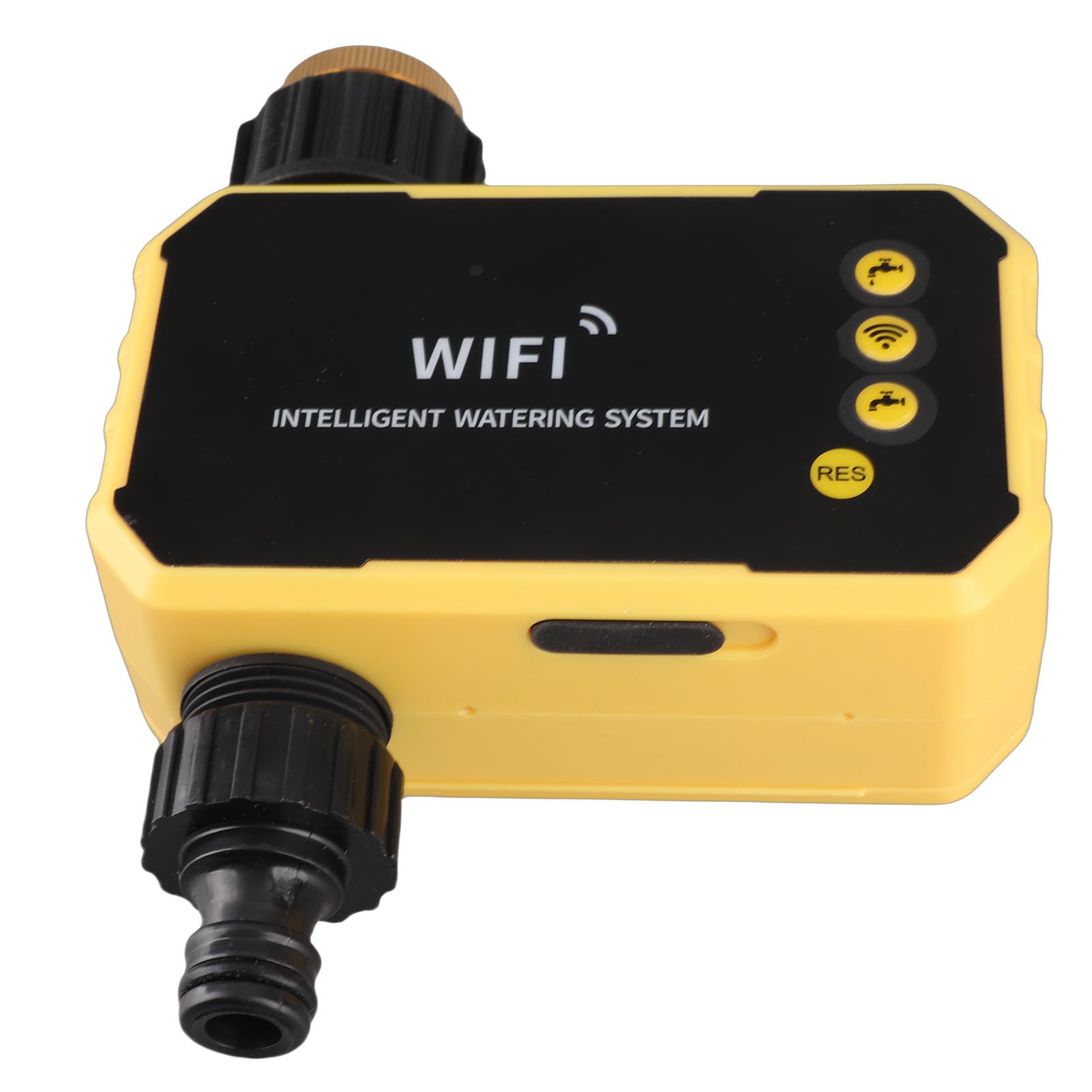Cocoarm Programmatore per Irrigazione WiFi, Controller Intelligente per Irrigazione Ad Energia Solare con Sensore Pioggia, di Automatico da Giardino per Balconi e Cortili