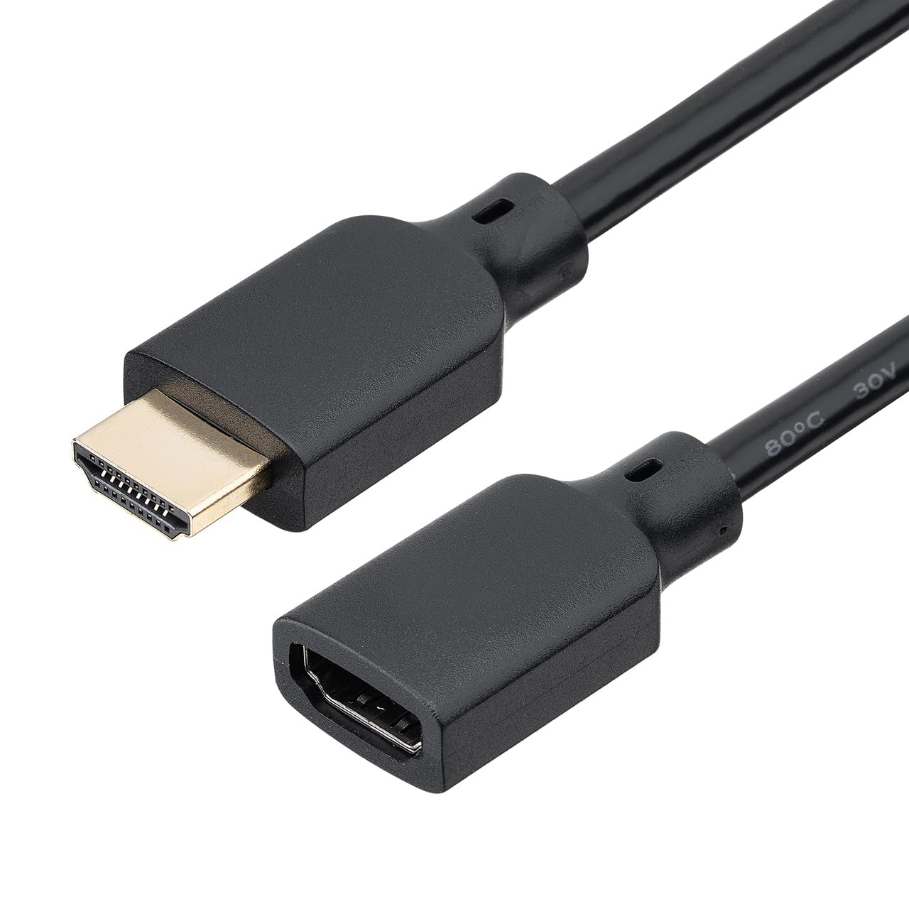 Amazon | イーサプライ HDMI延長ケーブル 30cm 8K60Hz/4K120Hz