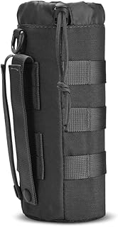 Upgraded Tactical Drawstring Molle Water Bottle Holder Tactical Pouches