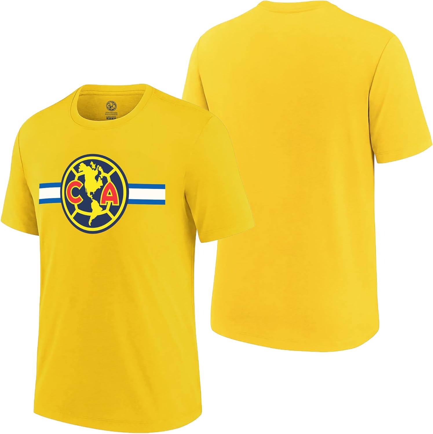Icon Sports Official Club América Cotton T-Shirt - Unisex Adult