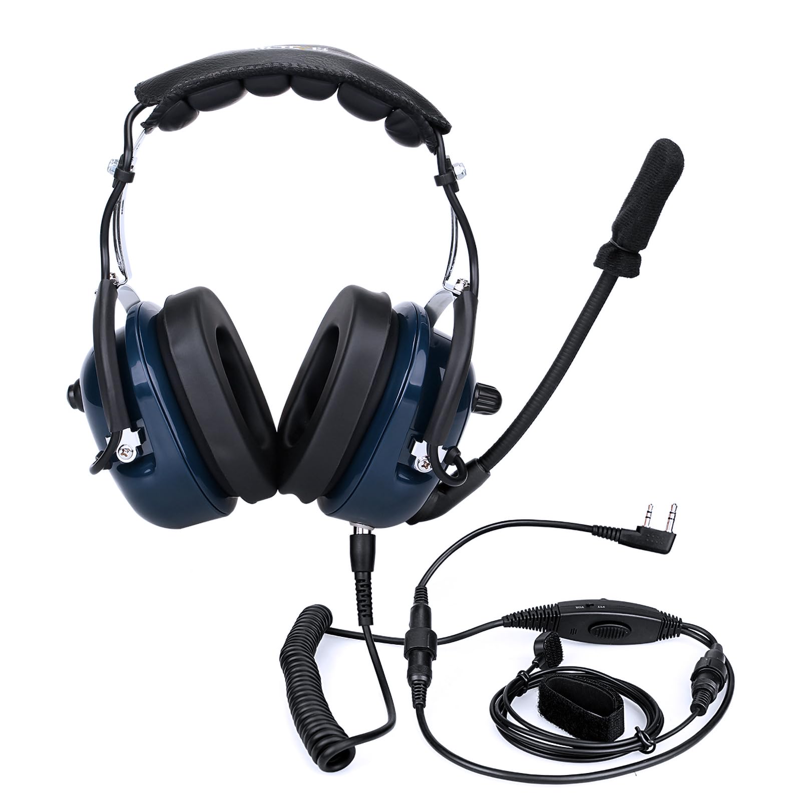 Radioheadset, Oortelefoon Met Luchtslang Afneembare Luchtakoestische Slang Voor Lijfwachten Van Politiesoldaten