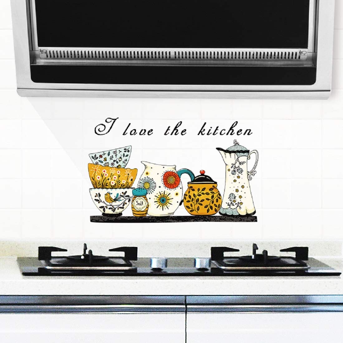 JAAMSO ROYALS Multicolor Kitchen Tools Design Anti Oil Protection Vinyl Kitchen and Home Decor Wall Sticker (30 CM X 90 CM) (B083WM93CC) Amazon Price History, Amazon Price Tracker