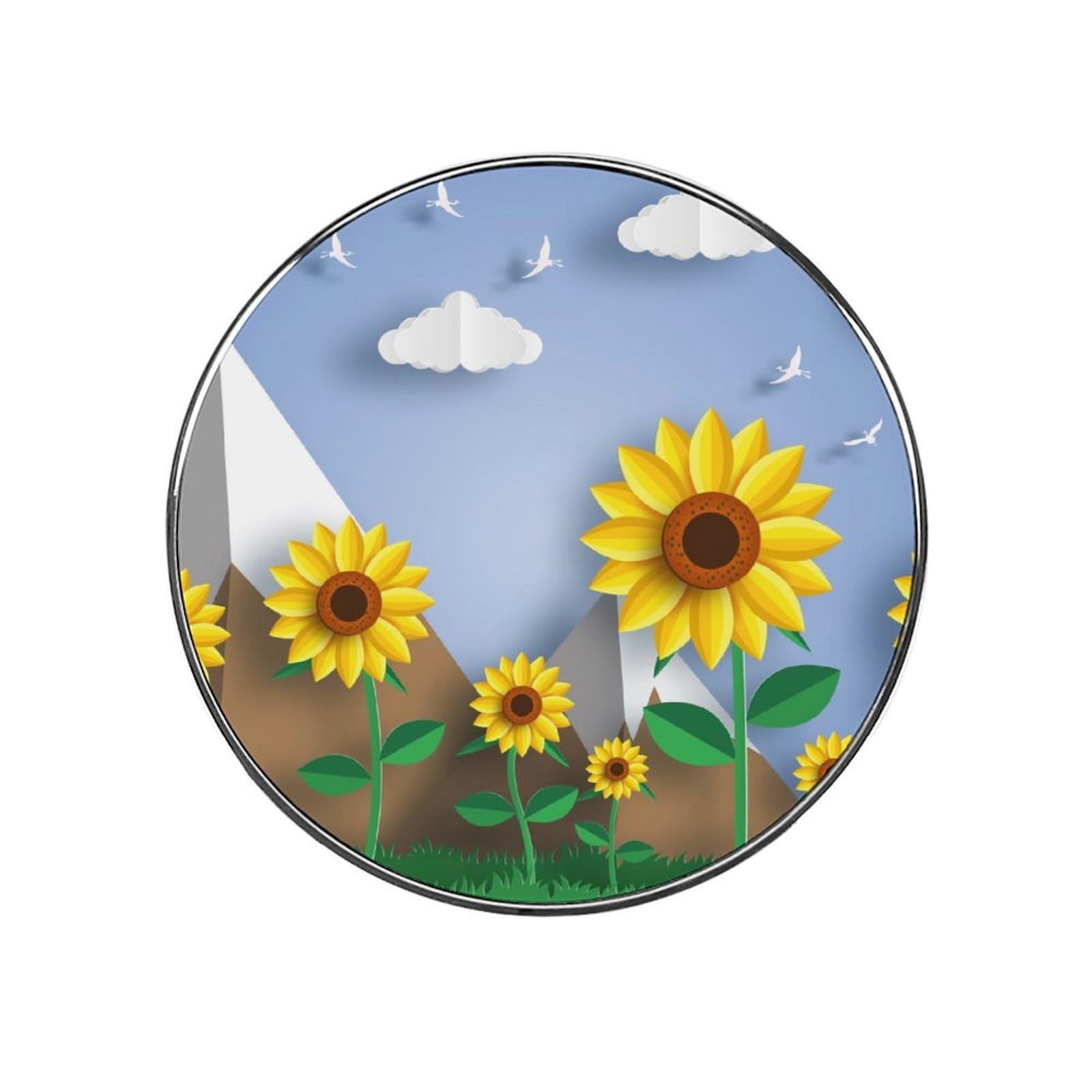 Sunflower Magnets For Fridge Kitchen Decoration For Refrigerators Whiteboards