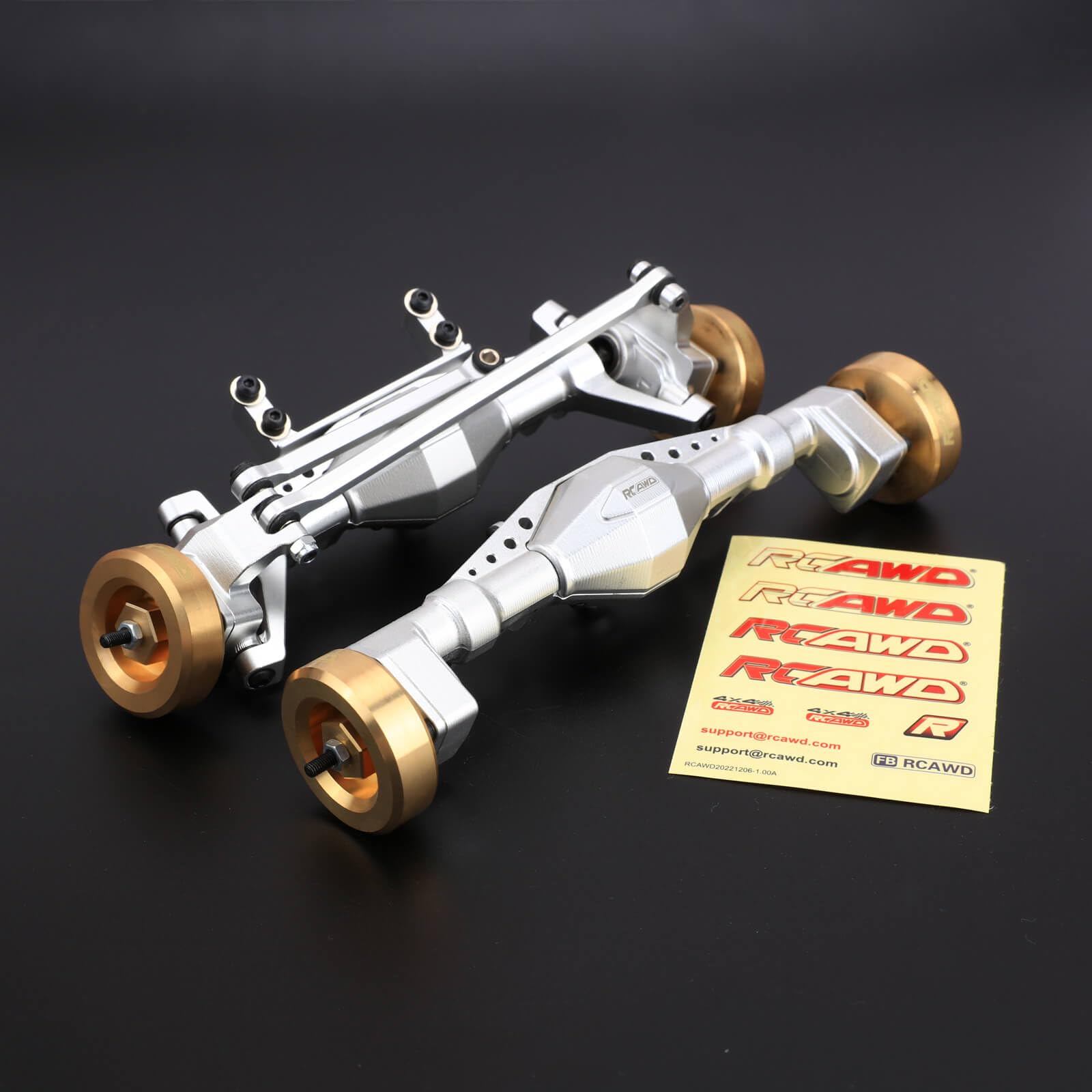 Amazon.com: RCAWD UTB18 Capra Brass Weighted Portal Axles Set with