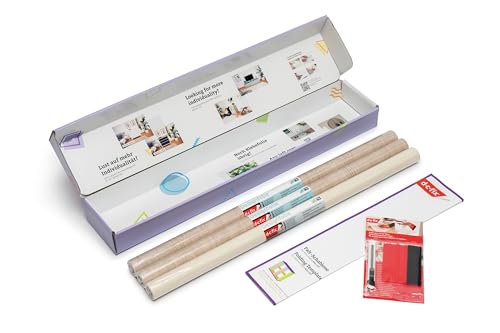 Láminas adhesivas d-c-fix para Kallax: repara muebles desgastados