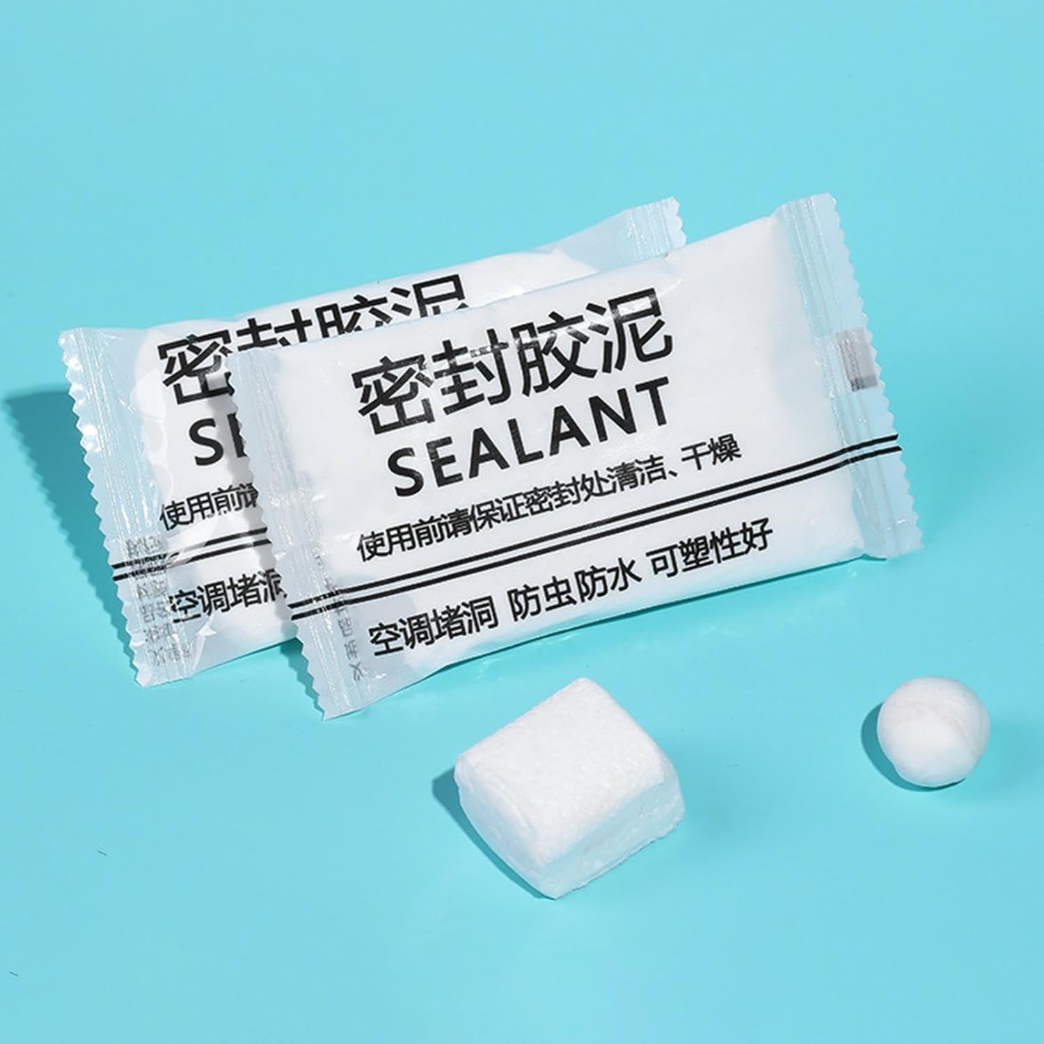 BIRZAR Hole Sealant Filler Repair Rubber Mastic Waterproof Repair Sealing Clay 20G-1PCS 1