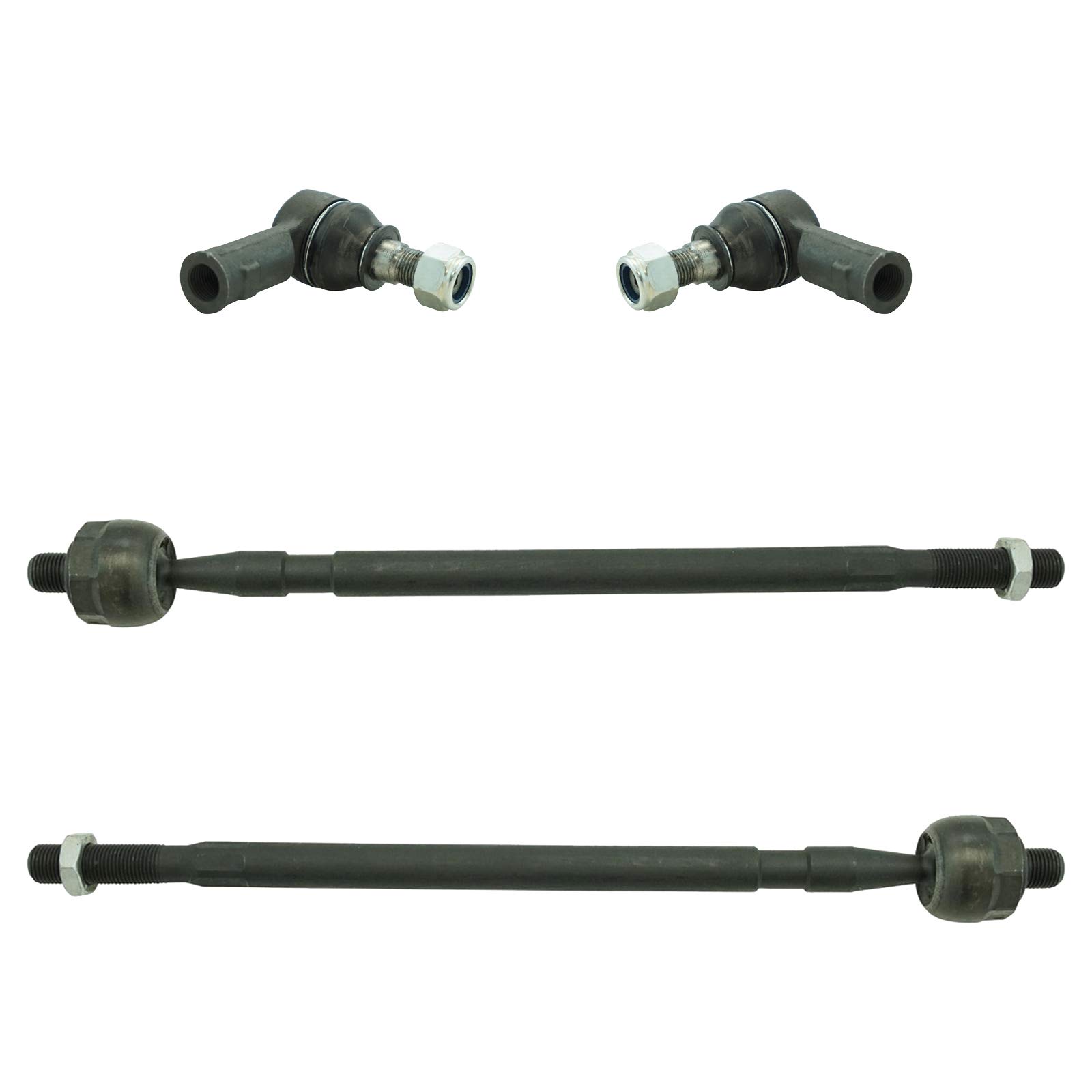 TRQ Front Tie Rod Set Compatible with 2003-2006 Dodge Sprinter 2500 Sprinter 3500 2002-2006 Freightliner